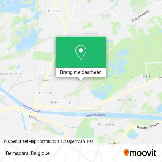 Bemacars kaart