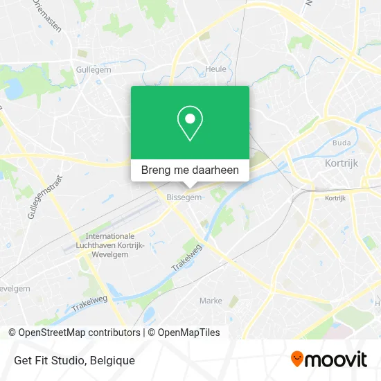 Get Fit Studio kaart