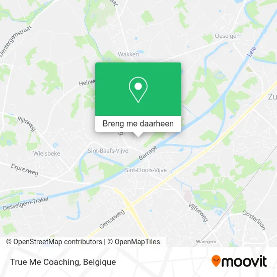 True Me Coaching kaart