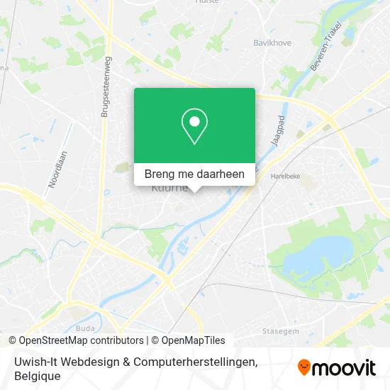Uwish-It Webdesign & Computerherstellingen kaart