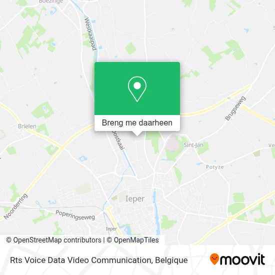 Rts Voice Data Video Communication kaart