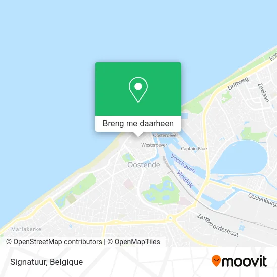 Signatuur kaart