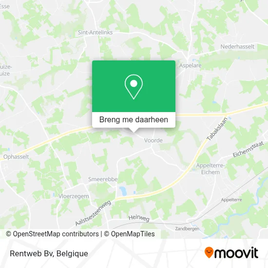 Rentweb Bv kaart