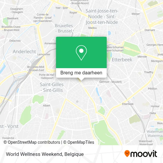World Wellness Weekend kaart