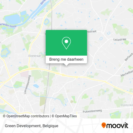 Green Development kaart
