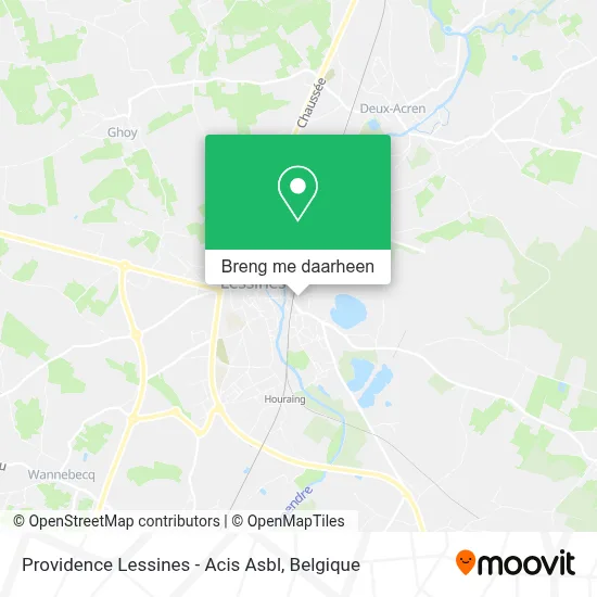 Providence Lessines  - Acis Asbl kaart