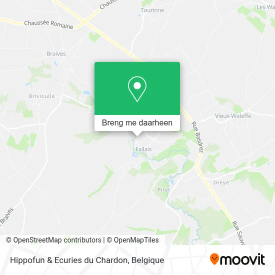 Hippofun & Ecuries du Chardon kaart