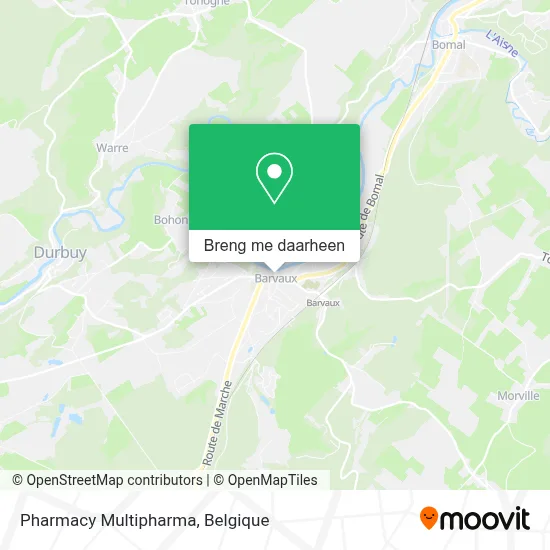 Pharmacy Multipharma kaart