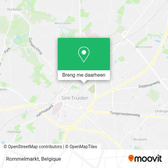 Rommelmarkt kaart