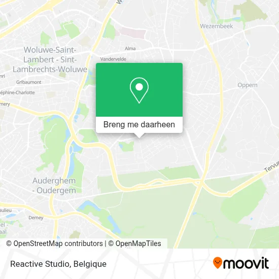 Reactive Studio kaart
