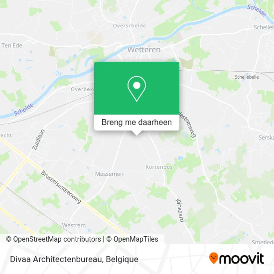 Divaa Architectenbureau kaart