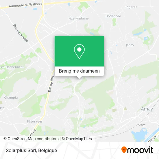 Solarplus    Sprl kaart