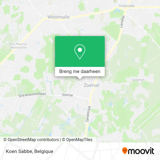 Koen Sabbe kaart