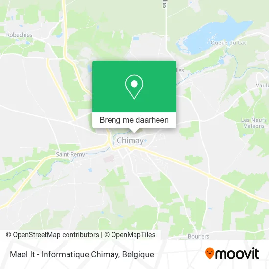 Mael It - Informatique Chimay kaart