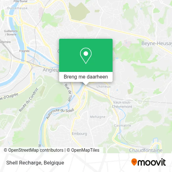 Shell Recharge kaart