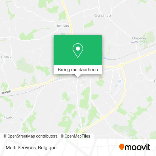 Multi Services kaart
