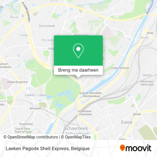 Laeken Pagode Shell Express kaart