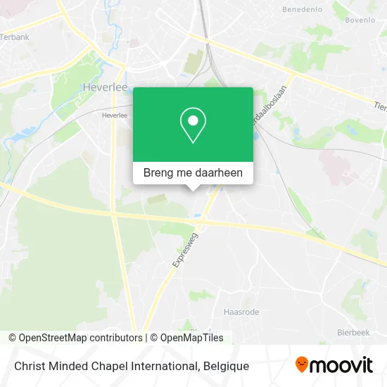 Christ Minded Chapel International kaart