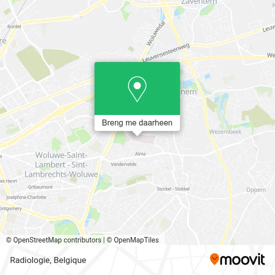 Radiologie kaart