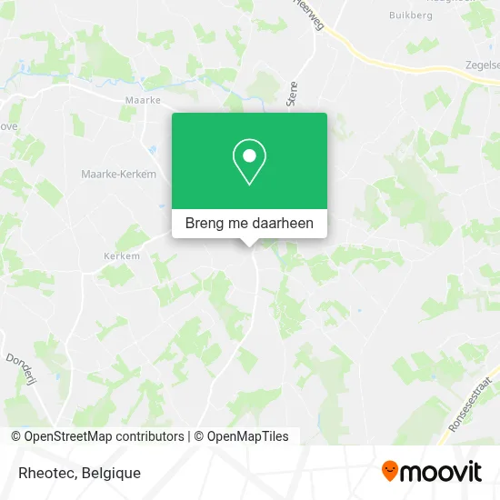 Rheotec kaart