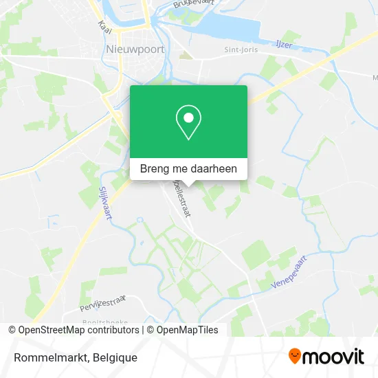 Rommelmarkt kaart