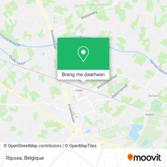 Riposa kaart