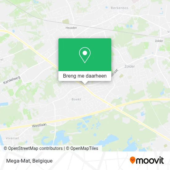 Mega-Mat kaart