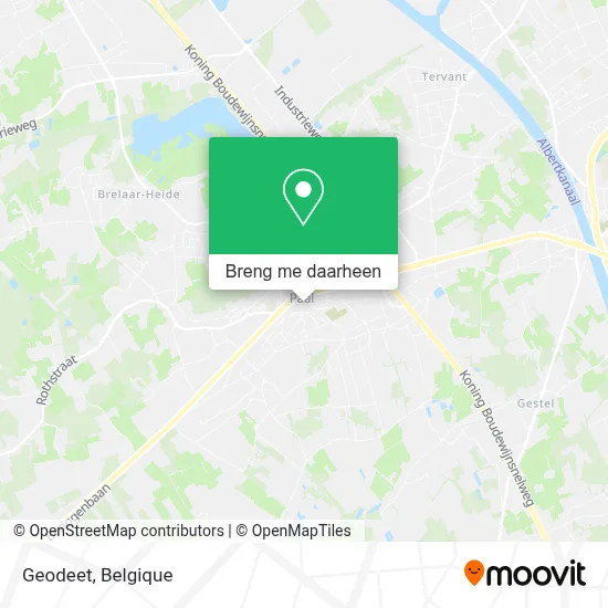 Geodeet kaart