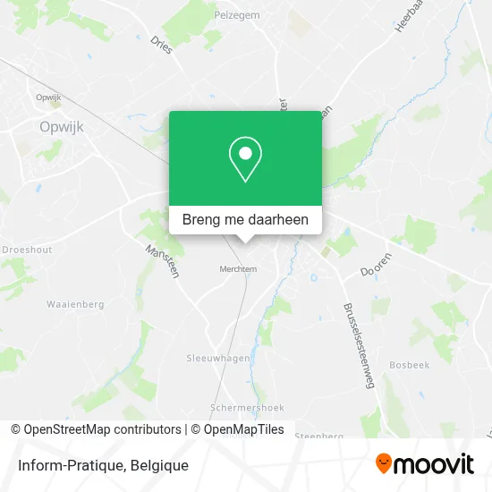 Inform-Pratique kaart