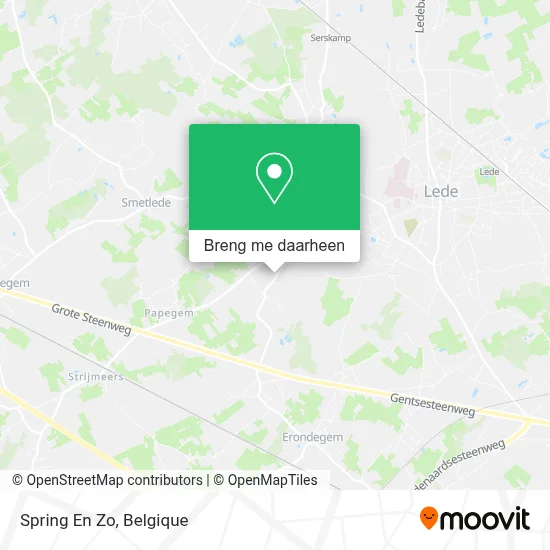 Spring En Zo kaart