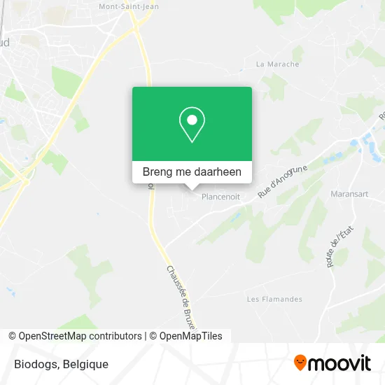 Biodogs kaart