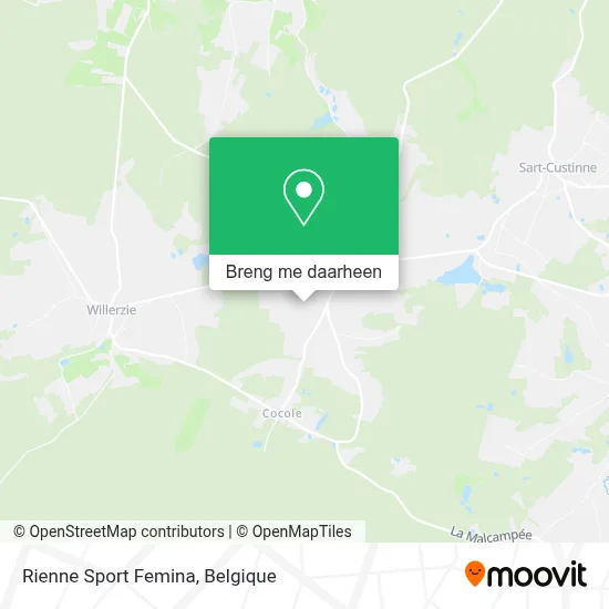 Rienne Sport Femina kaart