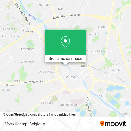 Myskillcamp kaart