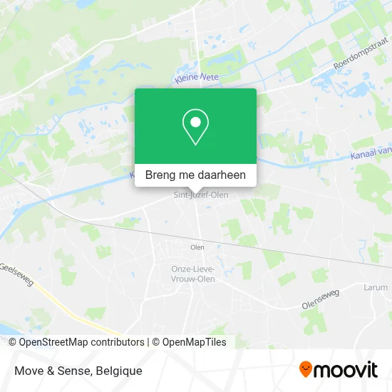Move & Sense kaart