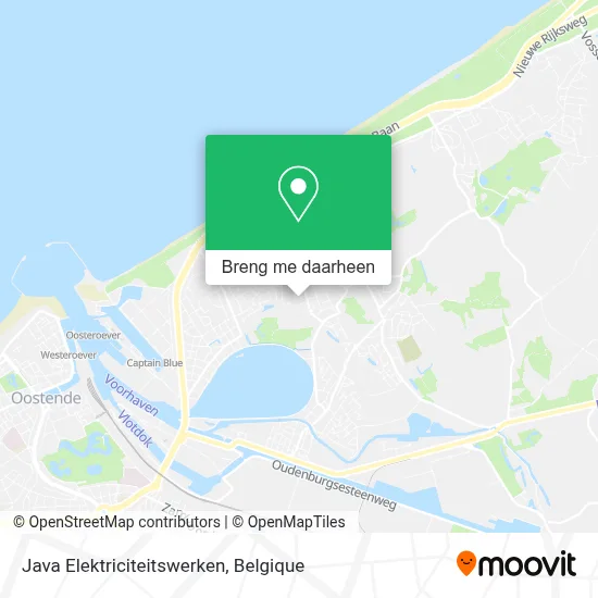 Java Elektriciteitswerken kaart