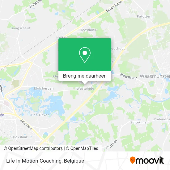 Life In Motion Coaching kaart
