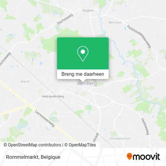 Rommelmarkt kaart