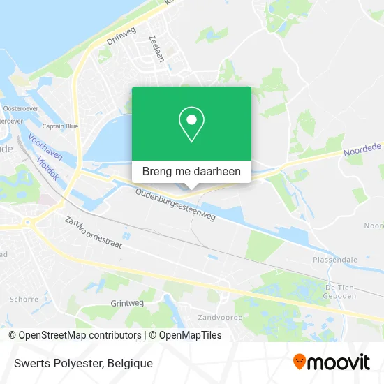 Swerts Polyester kaart