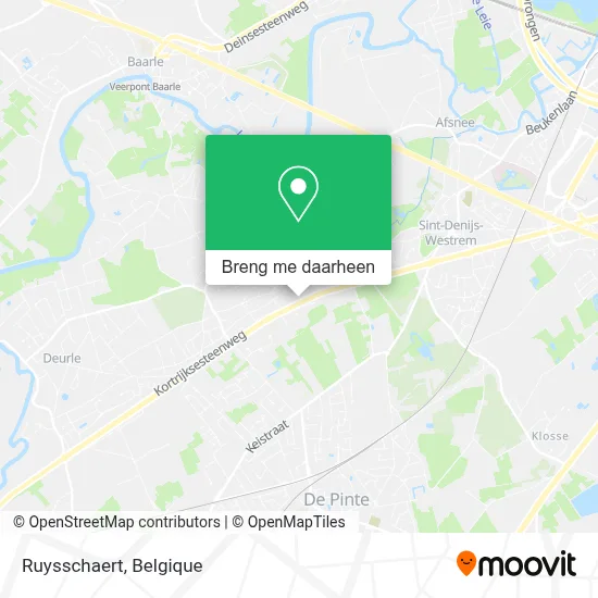 Ruysschaert kaart