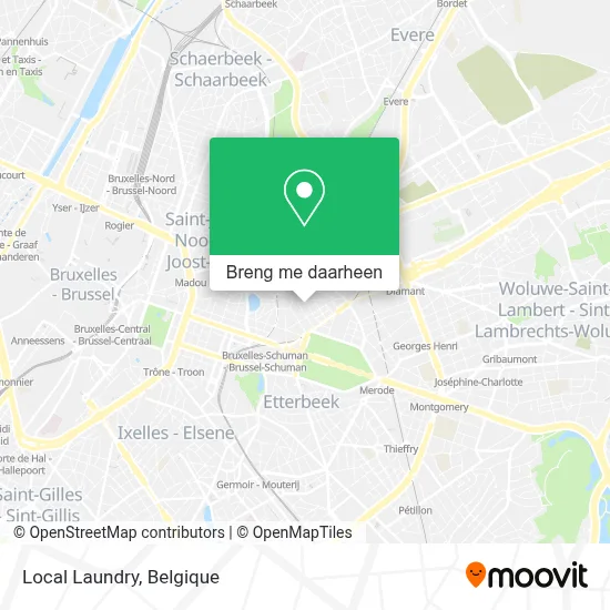 Local Laundry kaart