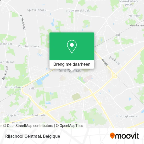 Rijschool Centraal kaart