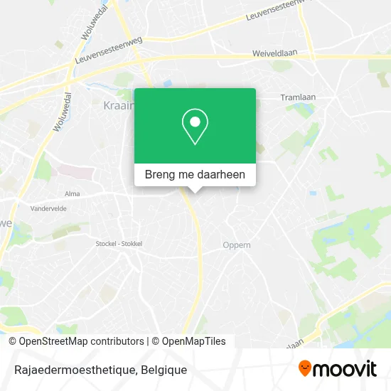 Rajaedermoesthetique kaart