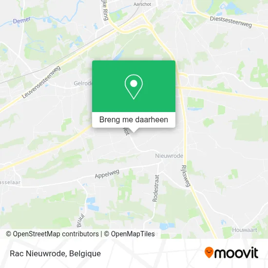 Rac Nieuwrode kaart