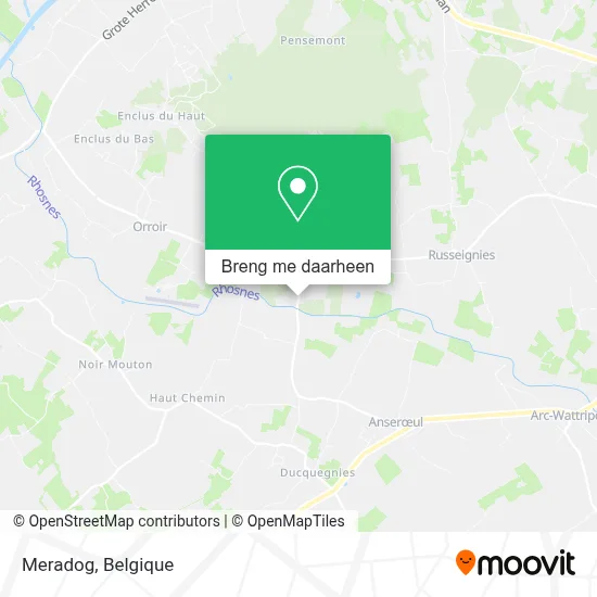 Meradog kaart