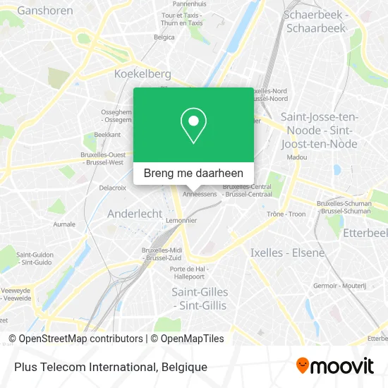 Plus Telecom International kaart