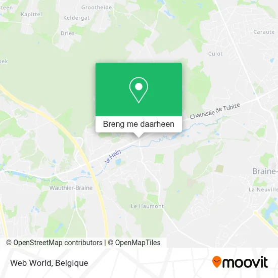 Web World kaart