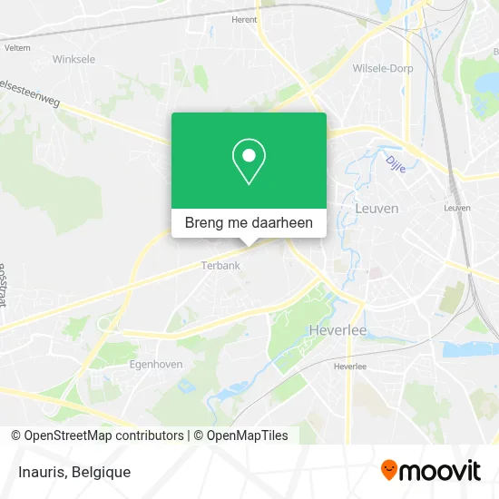 Inauris kaart
