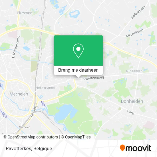 Ravotterkes kaart