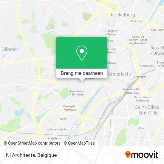 Ni Architecte kaart