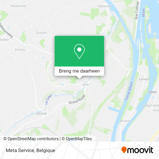 Meta Service kaart